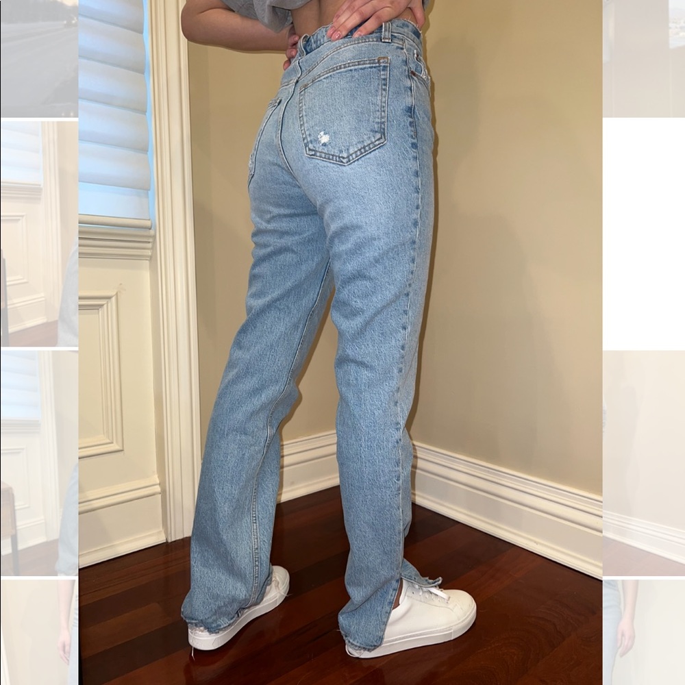 Abercrombie & Fitch 90s Ultra High Rise Straight Jeans